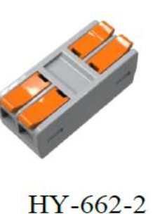 2 WAY CONNECTORS HY-662-2